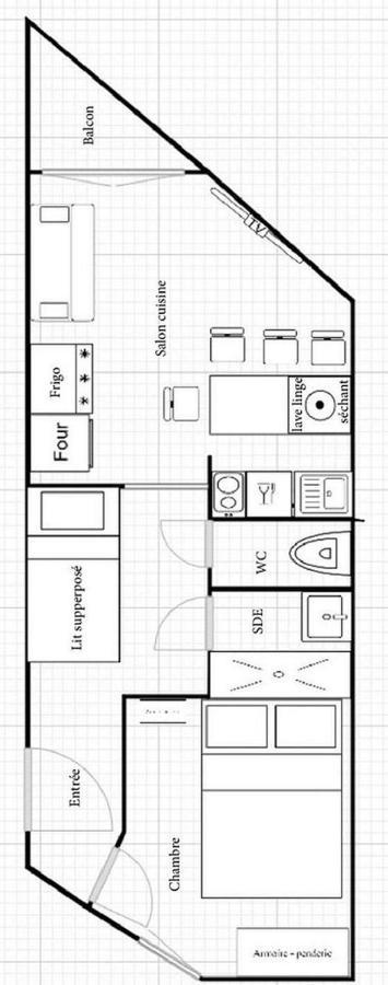 Appartement Vue Sur La Montagne, Au Pied Des Pistes 512